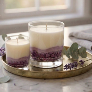 Frozen Strata Jar Candles