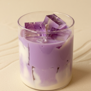 Iced Lavender Latte Scented Candles