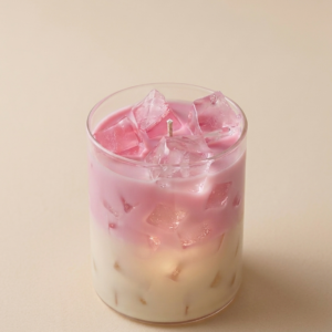 Iced Rose Latte Scented Candles