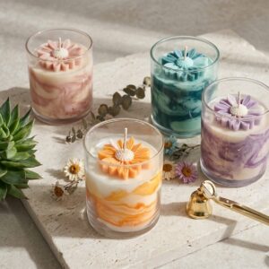 Luxury Flower Scented Candles