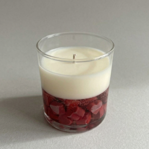 heart jar candle